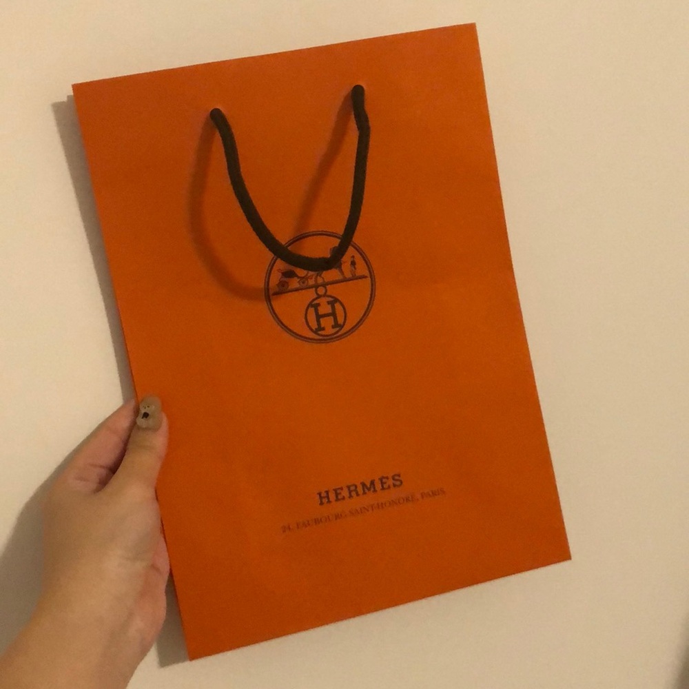 Hermes Small Shopping Bag with Magazine&Envelope